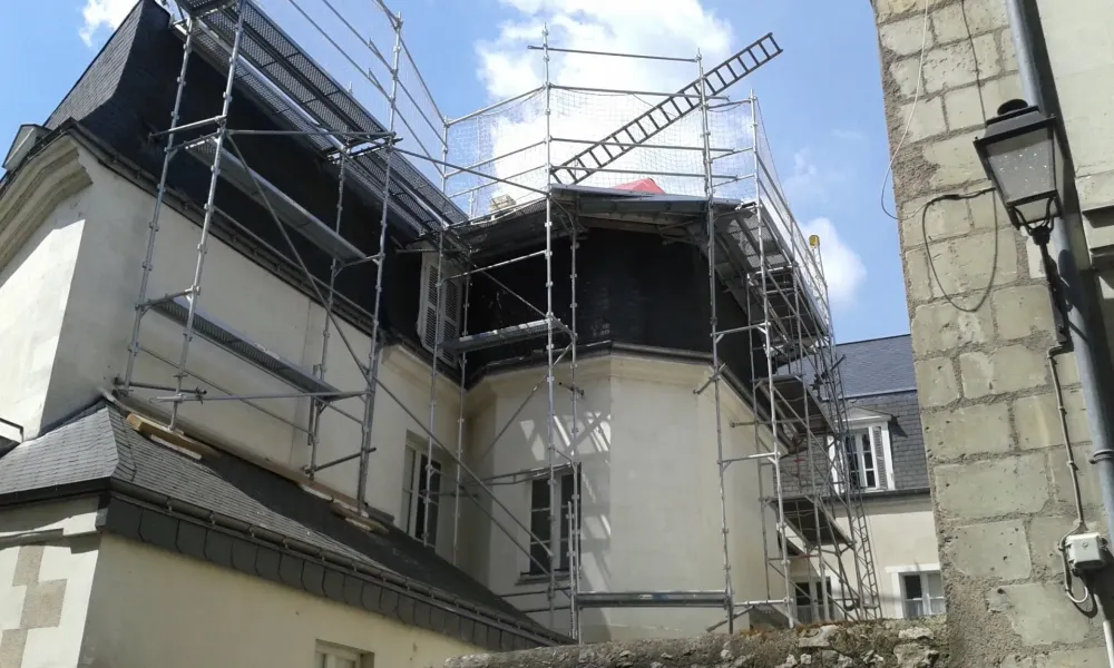 R408 échafaudages fixes près de Blois